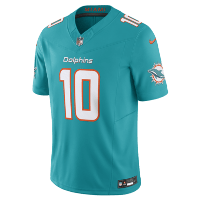 Men's Nike Tyreek Hill Aqua Miami Dolphins Game Jersey