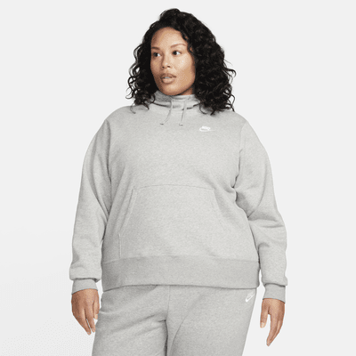 Nike Sportswear Club Fleece Women's Funnel-Neck Hoodie (Plus Size