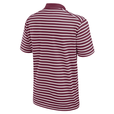 Polo universitario Nike Dri-FIT para hombre Florida State Seminoles Primetime Victory Striped