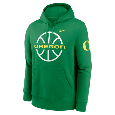 Oregon Ducks Club Basketball Icon Men's Nike College Pullover Hoodie