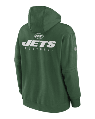 Nike Men's New York Jets NFL Lockup Cotton Hoodie