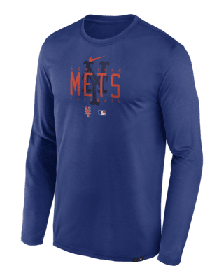 Men's New York Mets Nike Orange Local Phrase Legend T-Shirt