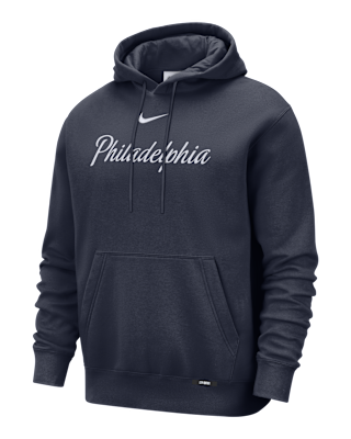 Мужское худи Philadelphia 76ers City Edition Nike Basketball Club Pull-Over Hoodie для баскетбола