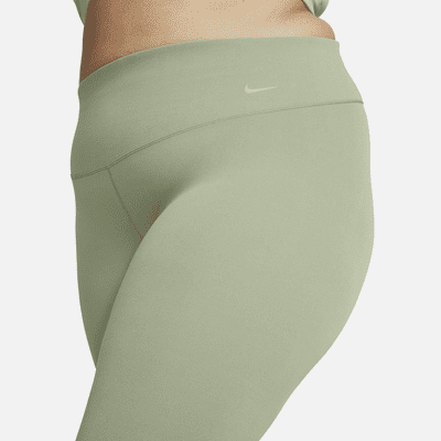 Leggings de cintura alta de 7/8 de baja sujeción para mujer Nike Zenvy (talla grande)