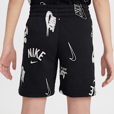 Nike Sportswear Club Shorts de French Terry para niños talla grande
