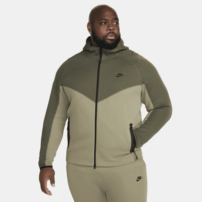 Sweat à capuche et zip Nike Sportswear Tech Fleece Windrunner pour homme