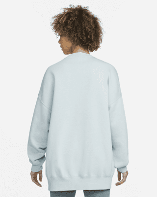Oversized Fleece Sweatshirt. Nike AU