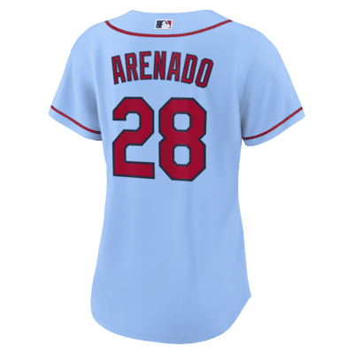 MLB St. Louis Cardinals (Nolan Arenado) Women's Replica Baseball Jersey