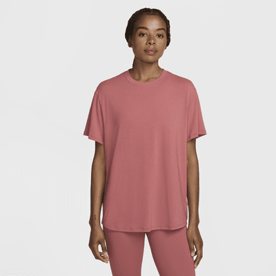 Top a manica corta Dri-FIT Nike One Relaxed – Donna