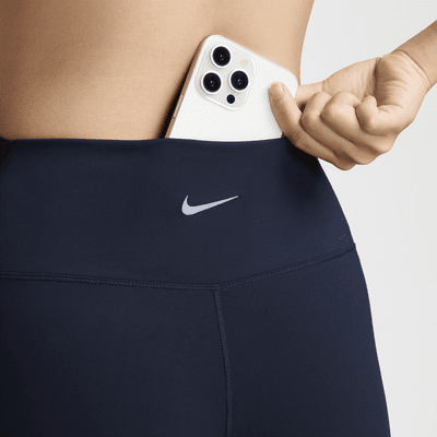 เลกกิ้งขายาวเอวสูงผู้หญิง Nike One Seamless Front