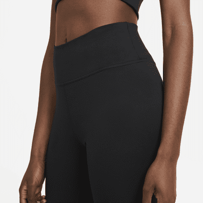 Leggings a 7/8 a vita media con inserti in mesh Nike Pro – Donna