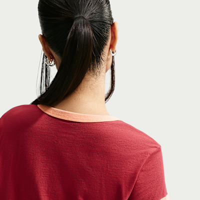 Playera para mujer Nike Sportswear Ringer