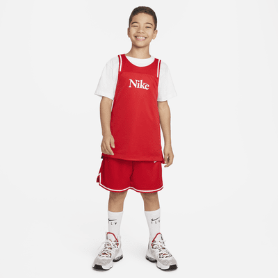 Jersey de básquetbol reversible para niños talla grande Nike Culture of Basketball