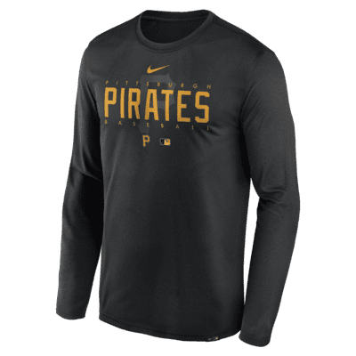 Nike Dri-FIT Team Legend (MLB Pittsburgh Pirates) Men's Long-Sleeve T ...