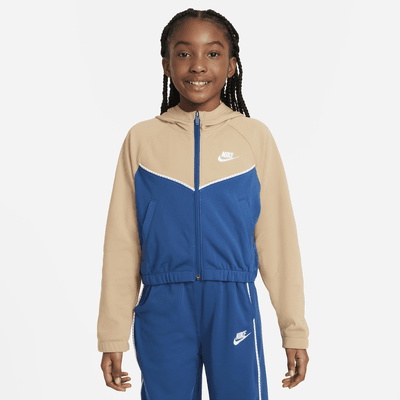 Conjunto de entrenamiento para niña talla grande Nike Sportswear. Nike.com