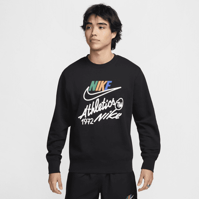 Sudadera de cuello redondo para hombre Nike Club Fleece