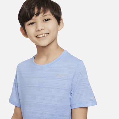 Nike Dri-FIT Miler Older Kids' (Boys') Training Top