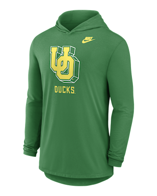 Мужская футболка Oregon Legacy Nike Dri-FIT College Long-Sleeve Hooded
