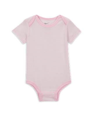 Детские  Nike Essentials Baby (0-9M) 3-Piece Striped Swooshfetti Set