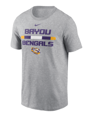 Мужская футболка LSU Tigers DNA Lockup Nike College