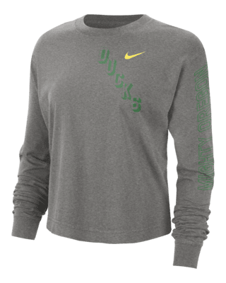 Женская футболка Oregon Heritage Nike College Boxy Crew-Neck