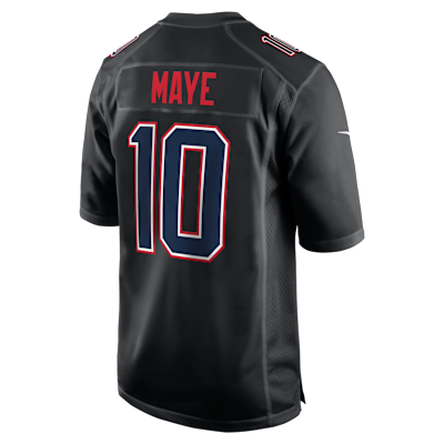 Drake Maye New England Patriots Men's Nike NFL Game Jersey