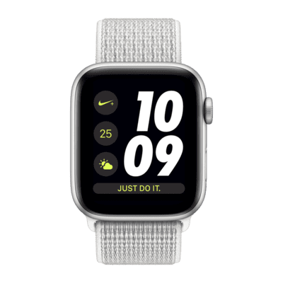 Montre Sport 44 mm Apple Watch Nike+ Series 4 (GPS) avec Boucle Sport Nike reconditionnée