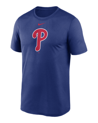 Nike Men's Red Philadelphia Phillies Wordmark Velocity Performance T-shirt
