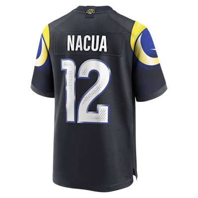 Puka Nacua Los Angeles Rams Rivalries Collection Men’s Nike NFL Game Jersey