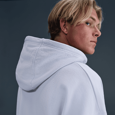 Felpa pullover oversize in French Terry con cappuccio Nike Club Fleece – Uomo