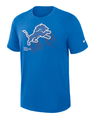 Мужская футболка Detroit Lions Slub Nike Dri-FIT NFL