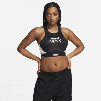 Nike Pro Swoosh Medium Support Sports Bra Womens Carbon Grey, £13.00