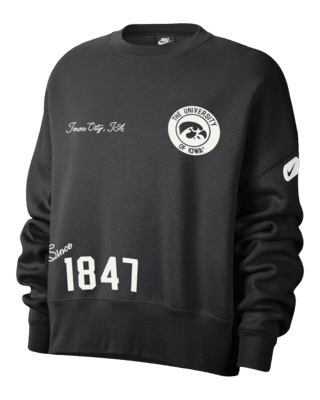 Женский свитшот Iowa Nike College Crew-Neck