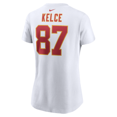 Playera Nike de la NFL para mujer Travis Kelce Kansas City Chiefs