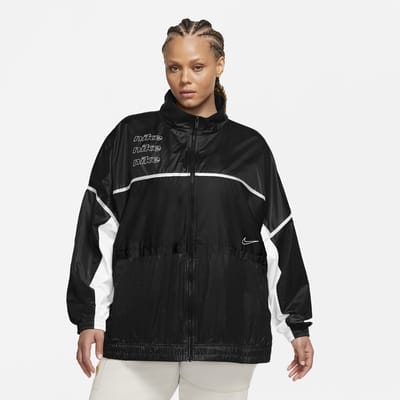 nike windbreakers plus size