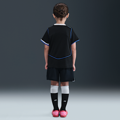 Chelsea FC 2025/26 Stadium Third Nike Dri-FIT Total 90 Football-sæt i tre dele til mindre børn