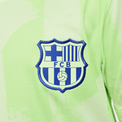 Jersey de fútbol Nike Dri-FIT Replica del FC Barcelona alternativo 2024/25 Stadium para niños talla grande