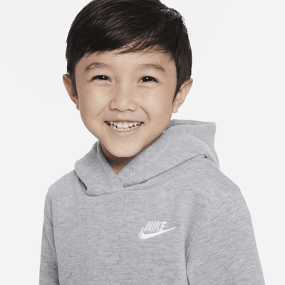 Sudadera con gorro sin cierre infantil Nike Sportswear Club Fleece