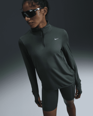 Женские  Nike Swift Element UV Protection 1/4-Zip Top для бега