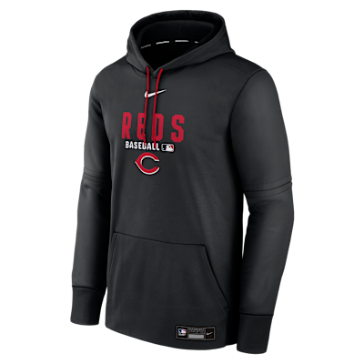 Cincinnati Reds Authentic Collection Men's Nike Therma MLB Pullover Hoodie from Nike - $95