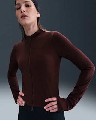 Женские  Nike Zenvy Dri-FIT Full-Zip Long-Sleeve Top