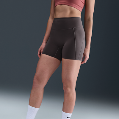 Dámské 13cm cyklistické kraťasy Nike Universa s vysokým pasem bez předního švu