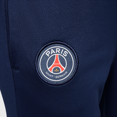 Pleteninová fotbalová sportovní souprava Nike Dri-FIT Paris Saint-Germain Strike pro malé děti
