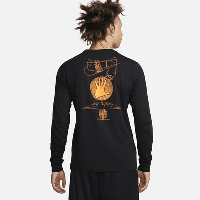Nike Swoosh Men's Long-Sleeve Basketball T-Shirt. Nike AU