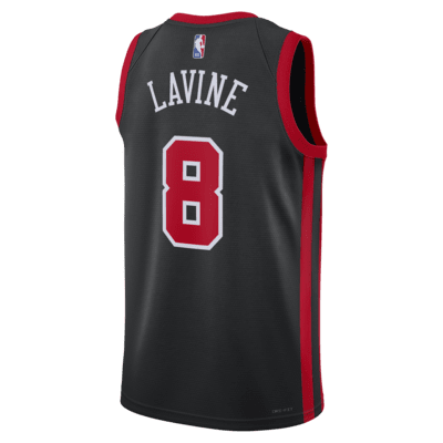 Zach Lavine Chicago Bulls City Edition 2023/24 Nike Dri-FIT NBA Swingman Erkek Forması