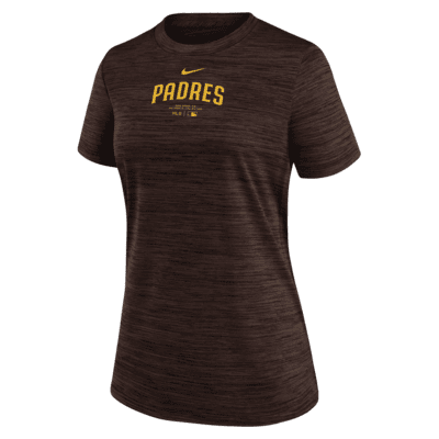 Женская футболка San Diego Padres Authentic Collection Practice Velocity