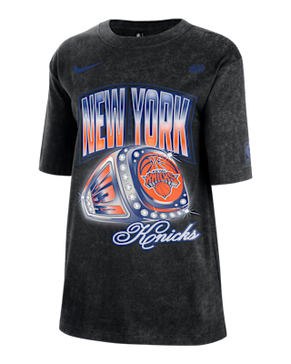 Женская футболка New York Knicks Courtside Nike NBA