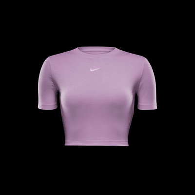 Playera slim cropped para mujer Nike Sportswear Essential