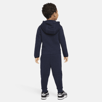 Conjunto de sudadera con gorro de dos piezas infantil Nike Sportswear Tech Fleece Full-Zip Set