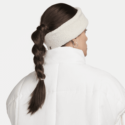 Banda para el cabello de tejido Fleece para mujer Nike